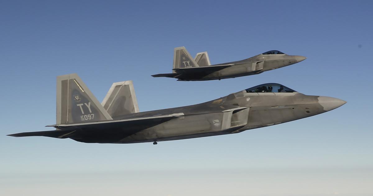 F-22A Raptor jets: U.S. intercepts Russian aircraft over Syria ...