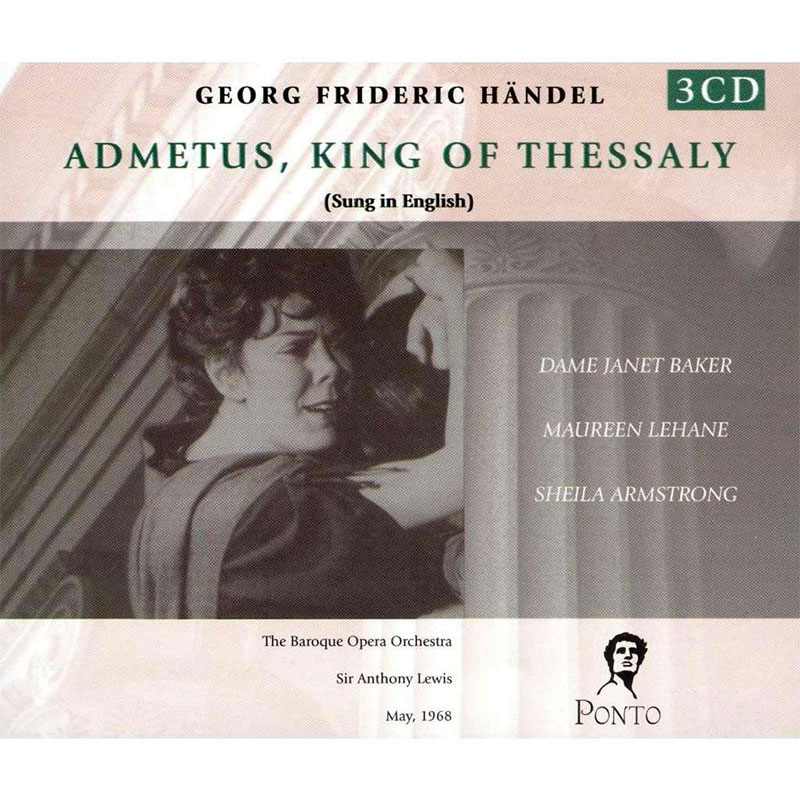 Admetus, King of Thessaly - 3CD