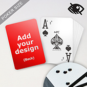 Custom Braille Playing Cards Led UV Embossed