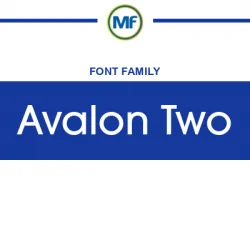 Avalon Two Bold: Free Font Download