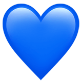 Blauw Hart on Apple