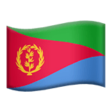 Flag: Eritrea on Apple