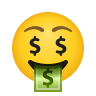 Money-Mouth Face on Icons8