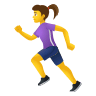 Woman Running on Icons8