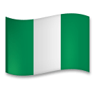 Drapeau du Nigéria on LG