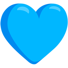 Blauw Hart on Messenger