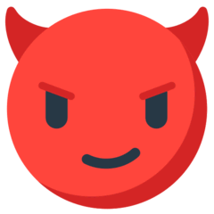 Smiling Face With Horns on Mozilla