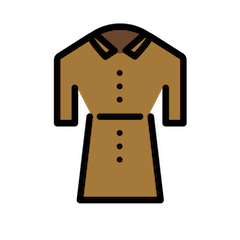 Manteau on Openmoji