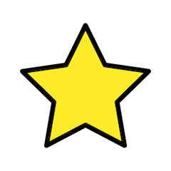 Star on Openmoji