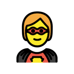 Superhjälte on Openmoji