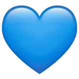 Blauw Hart on WhatsApp