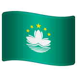 Flag: Macao Sar China on WhatsApp