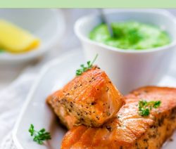 Air fryer salmon fillets. Whether you're a salmon lover or not, this recipe is for those who like to eat healthy and tasty food. #airfryer #salmon #fillets #dinner #recipes #healthy #easy #homemade