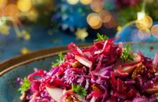 Red cabbage salad. Brighten up your plate with this scrumptious Red Cabbage Salad! 😋 Packed with nutrients, flavors, and a pop of color – it's perfect for any meal. Say hello to your new go-to side dish! 💚 #salads #healthy #lowcarb #paleo #keto #cabbage