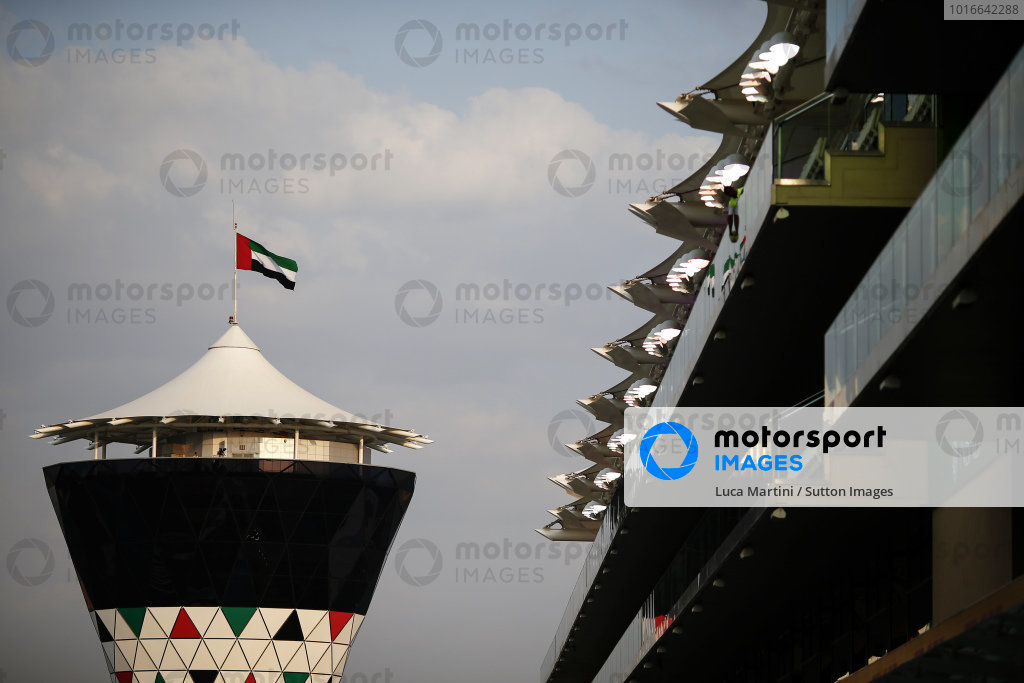 Shams Tower at Formula One World Championship, Rd21, Abu Dhabi Grand ...