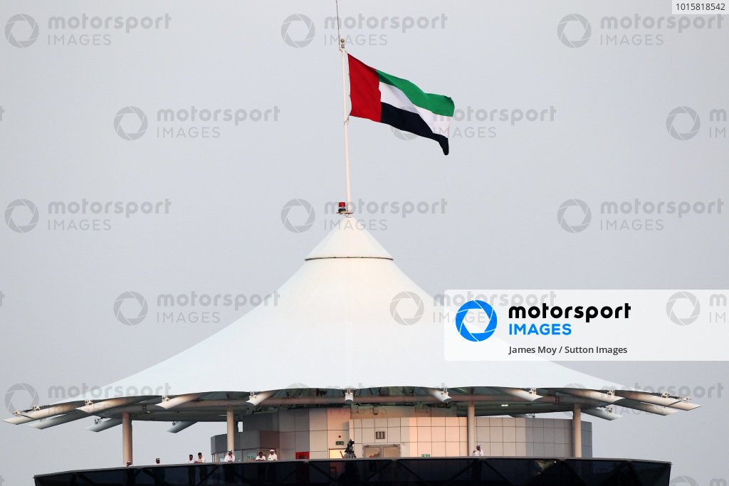 Shams Tower. Formula One World Championship, Rd 19, Abu Dhabi Grand ...