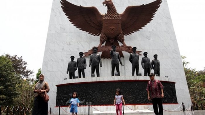 Monumen Pancasila Sakti untuk mengenang peristiwa G30S PKI, berikut harga tiket masuk dan jam bukanya.