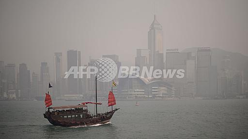 香港の大気汚染レベルが最高に、今年3度目