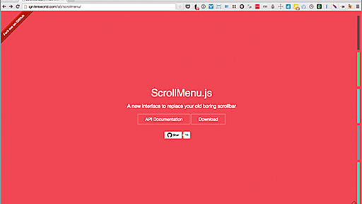 [JS]縦長ページに実用性とデザイン性を兼ね備えたスクロールメニューを設置するスクリプト -ScrollMenu