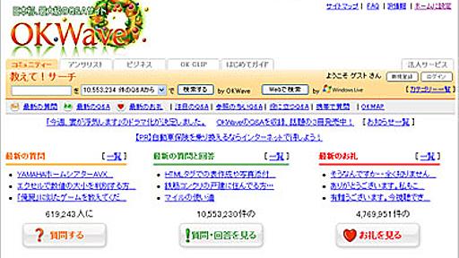 ITmedia Biz.ID：「困った」時に相談したい7つのサイト