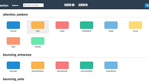 CSS3を使ったアニメーションを70種類以上ダウンロードできるサイト「AniCollection」 | ライフハッカー・ジャパン