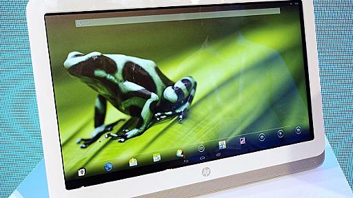 HP、21.5型の巨大Androidタブレット「HP Slate 21 All-in-One」を発表