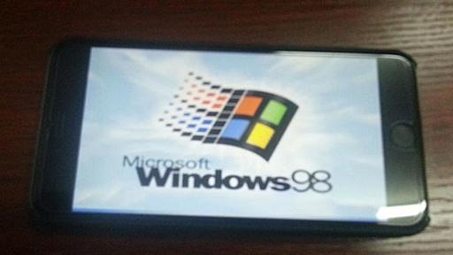 iPhone 6 PlusでWindows 98を動かしてみる