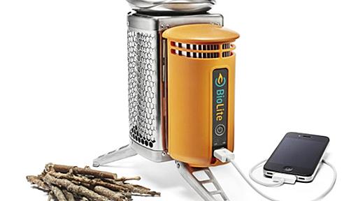 iPhoneの充電も可能〜焚き火の熱で発電する『BioLite CampStove』が発売