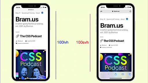 CSSの新しい単位「lvh」「svh」これでiOSのSafariで100vhがビューポートの高さではない仕様に対応できる