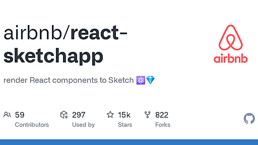 GitHub - airbnb/react-sketchapp: render React components to Sketch ⚛️💎