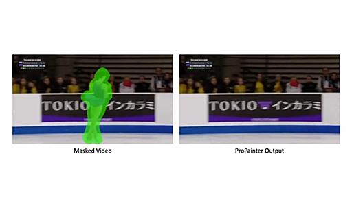 動画に映る不要な物を自然に削除するソフト。GItHubで公開