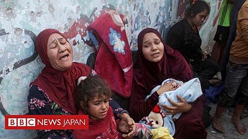 ガザ地区の戦闘で死亡、7割近くが女性と子供　国連発表 - BBCニュース