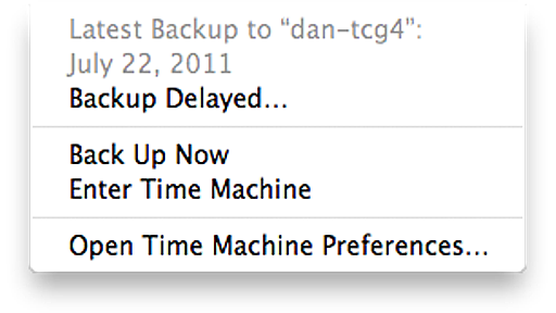 OS X Lion - Mobile Time Machine とは何か