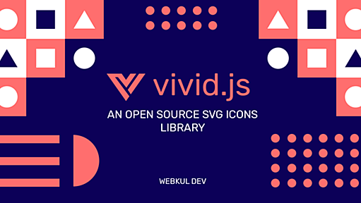 Free Open Source SVG Icons Set Pack and Library [100+ Icons] - Vivid.js