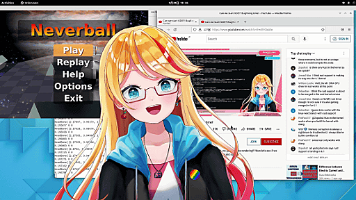 Apple製チップ搭載Mac対応Linux「Asahi Linux」でついにGUIアプリが動作、VTuberアバターの表示やFirefoxでのYouTube視聴が可能に