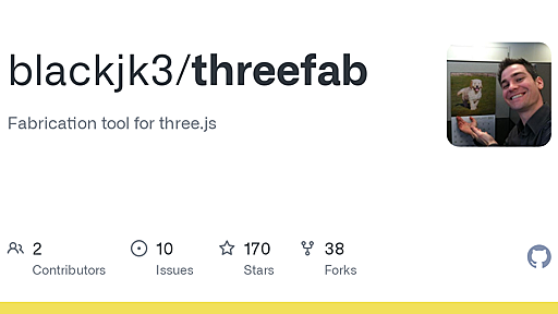 GitHub - blackjk3/threefab: Fabrication tool for three.js