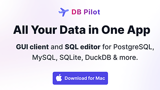 DB Pilot - DuckDB GUI Client