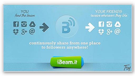 異なるストレージサービスへファイルを共有/同期できる「iBeam.it」