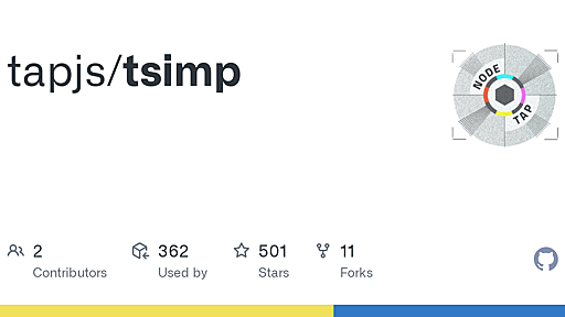GitHub - tapjs/tsimp: A TypeScript IMPort loader for Node.js
