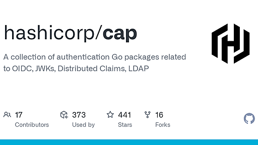 GitHub - hashicorp/cap: A collection of authentication Go packages related to OIDC, JWKs, Distributed Claims, LDAP