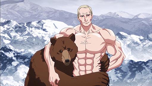 日本のアニメに描かれるロシア人