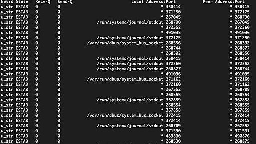 Linuxでネットワークをモニタするコマンド「ss」の使い方まとめ