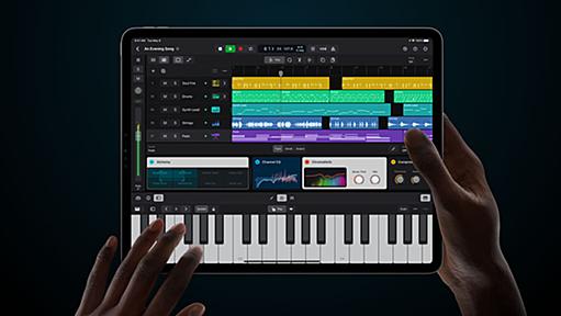 Apple、「Logic Pro for iPad」を発表…… フル・スペックの高機能DAWが遂にiPadでも利用可能に