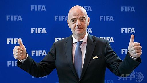 FIFA会長のW杯拡大案を各国が支持、最終決定は来年1月に