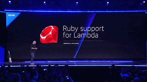 ［速報］AWS LambdaがRubyに対応。さらにカスタムランタイムであらゆるプログラミング言語にも対応へ。AWS re:Invent 2018