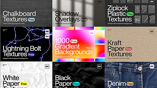 商用利用でも完全に無料！ デザインやイラストでかなり使える高解像度テクスチャ素材 -ResourceBoy