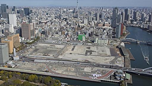 築地市場跡地に5万人収容スタジアム　三井不動産連合が再開発 - 日本経済新聞