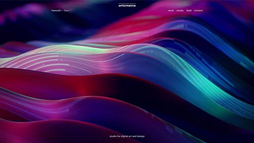 onformative — studio for digital art and design