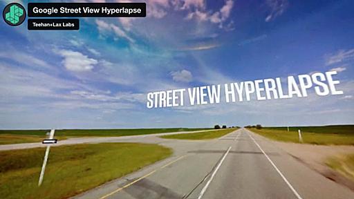 Google Street View Hyperlapse (Youtube Video)