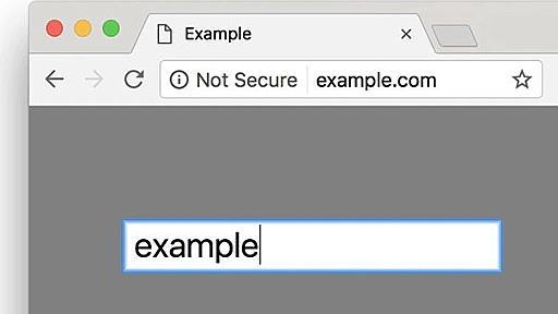 Google、「Chrome 68」からHTTPサイトを「保護されていない」と警告
